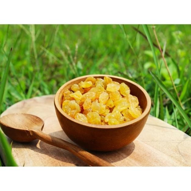 

Natural And Organic Golden Raisins/ Kiss Kuning Jumbo 500Gr