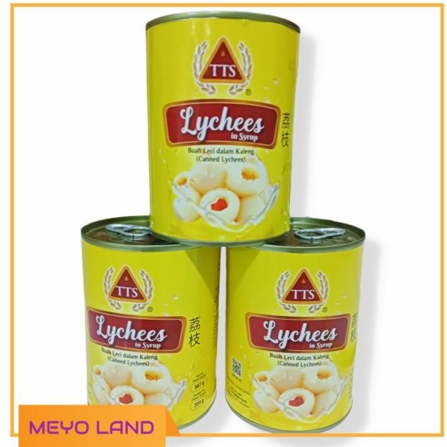 

Leci Tts 1 Karton Lychees Syrup 567Gr 12 Kaleng Lychee Buah Sirup Dus