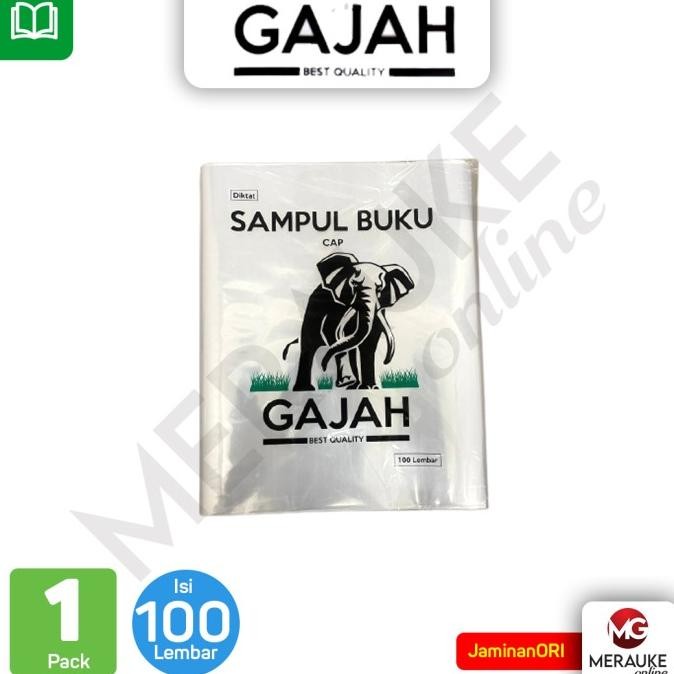 

Sale Sampul Buku Plastik Cap Gajah Ukuran Diktat & Lks (1 Pack Isi 100S)