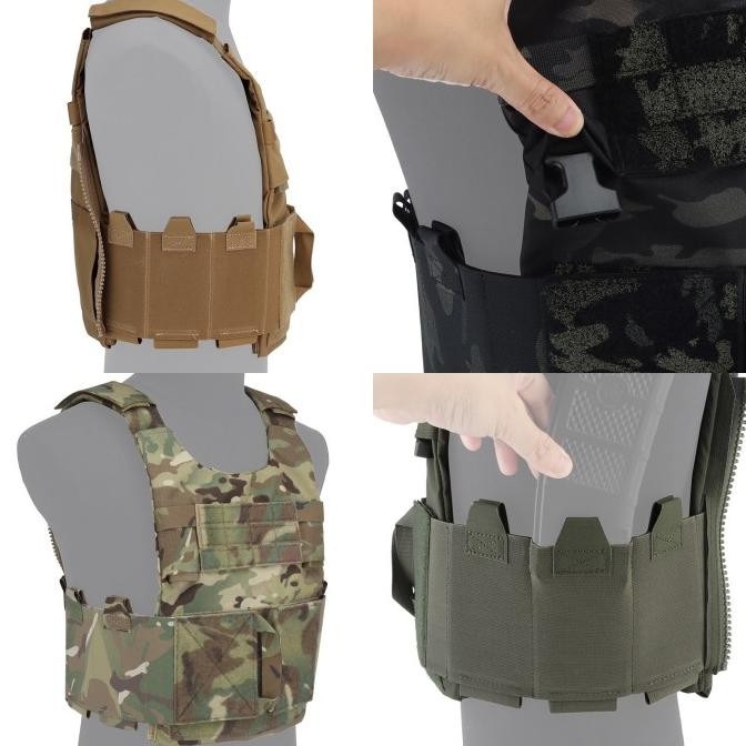 Spiritus Systems Reps - Lv119 Overt Plate Carrier Vest Rompi Tactical Tersedia