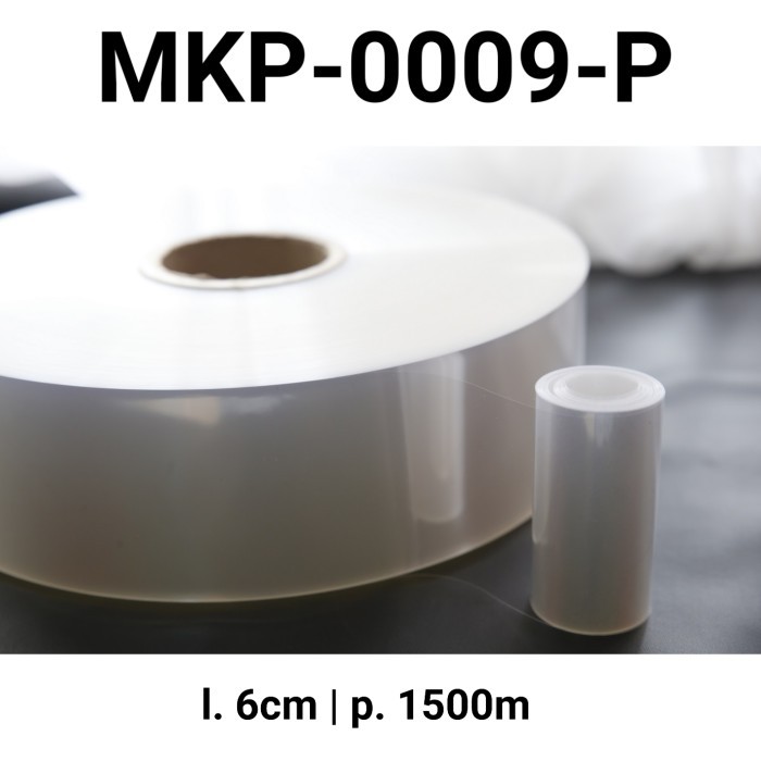 

MKP-0009-P Plastik mika OPP roll tipis lemas kue tiramisu 6cmx1500m