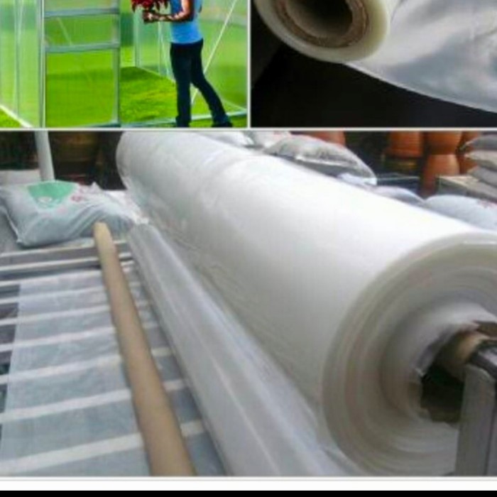 

plastik uv lebar 4 meter x panjang 5 meter 200micron