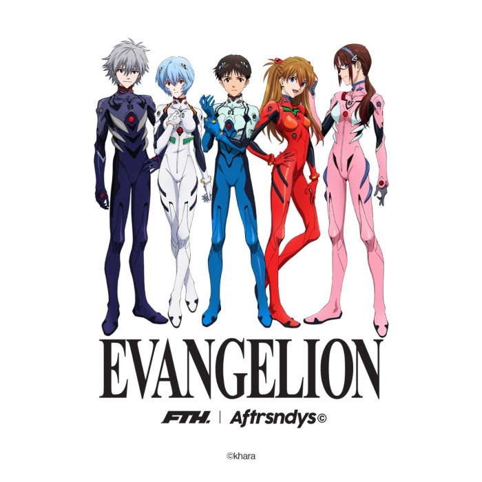 T-Shirt Oversize Unit-01 Evangelion X Aftrsndys X Fth Terbaru