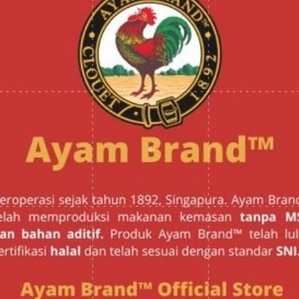 

Ayam Brand - Ikan Sarden Kaleng Bulat 2 Pcs 155Gr