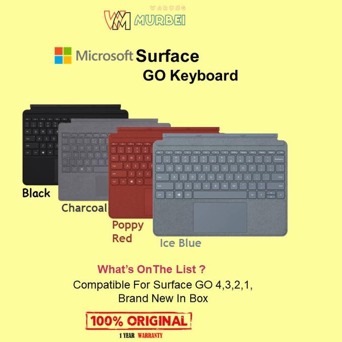 Surface Go Keyboard Hits