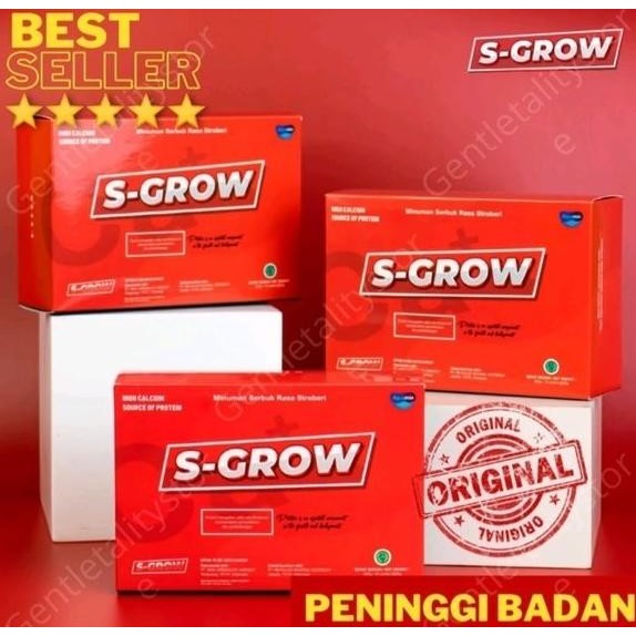 

S GROW SUSU PENINGGI BADAN ASLI 1 BOX ISI 10 SASET VS99