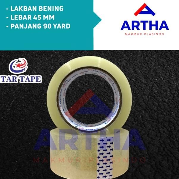 

Lakban Bening 90 Yard Dus (Gojek/Grab)