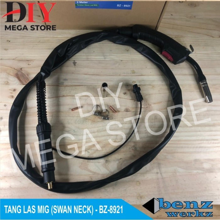 Promo Stang Las Mig Torch 120 - 1 Kg Mb 14 Ak Welding Torch Mb-14 Ak Benz