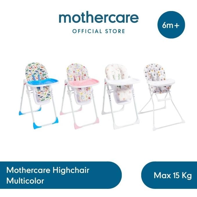Mothercare Highchair Koala/Dino - Kursi Makan Anak Bayi (Pink)