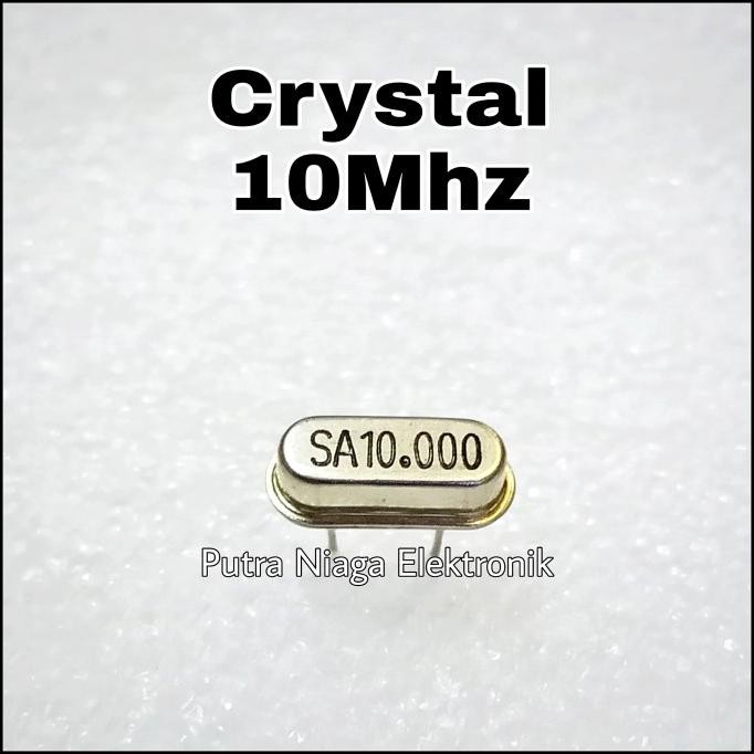 Update (2) Xtal 10Mhz Crystal Osilator 10.000 MHz 10,000 10 Mhz putr4n dijamin