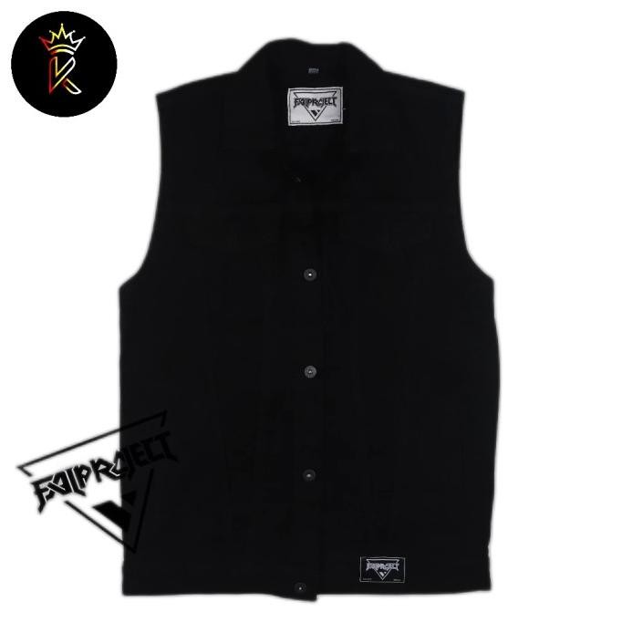 BEBAS ONGKIR - JAKET JEANS ROMPI PRIA/ROMPI DENIM/VEST/JAKET ROMPI/DESAIN CASUAL99,9%