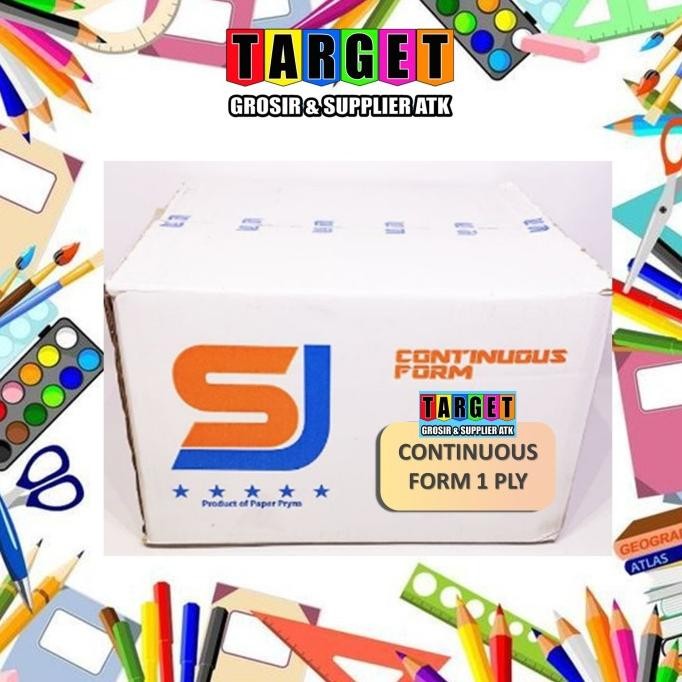 

TERBARU - KERTAS CONTINUOUS FORM 1 PLY / 2 PLY / 3 PLY / 4 PLY / 5 PLY / 6 PLY