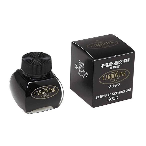 TERBARU - PLATINUM Fountain Pen Ink Black Carbon Waterproof/Tinta Fountain Pen