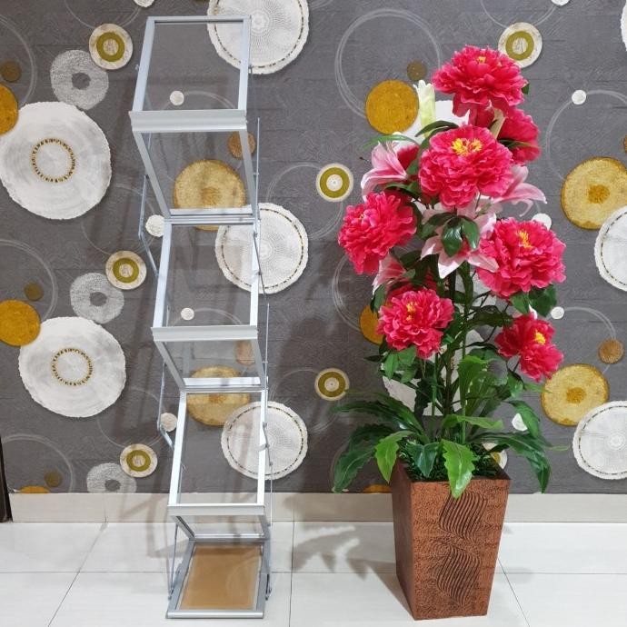 

NEW Rak Brosur Elegan ( Acrylic / Wooded )