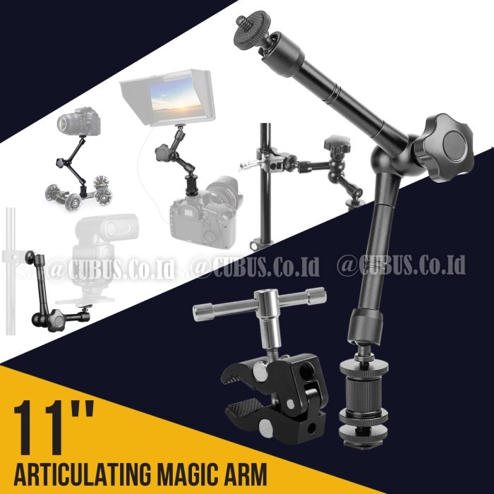 Magic Clamp / Magic Arm 11 Inch includ Super C-Clamp
