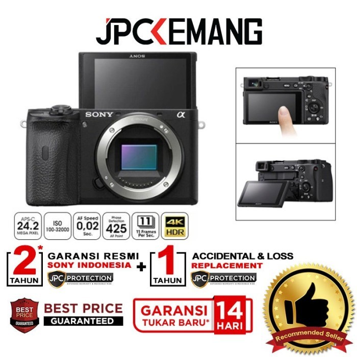 Sony A6600 / Sony Alpha 6600 A6600 / Sony 6600 Body Only GARANSI RESMI