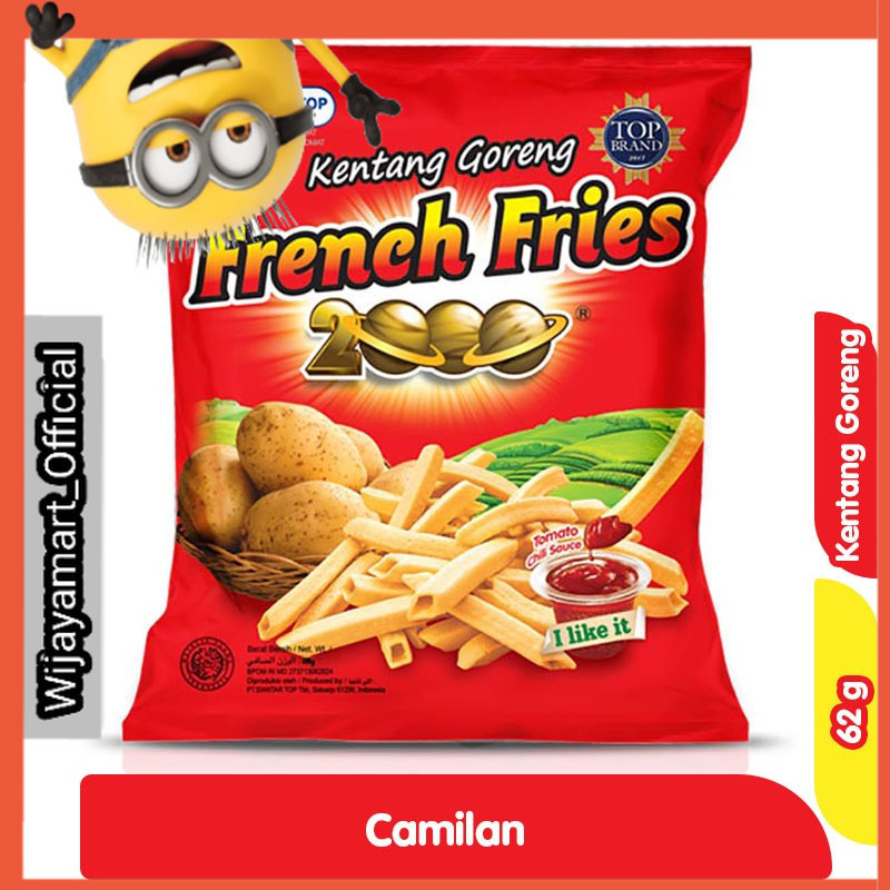 

French Fries 2000 Kentang Goreng 62 g