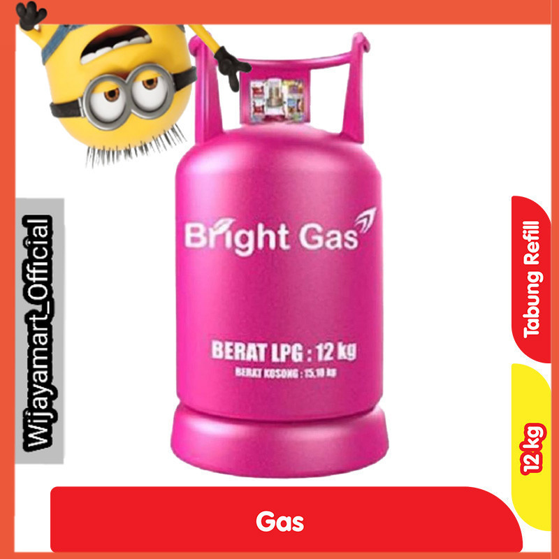 

Bright Gas Elpiji (Refill) 12 kg