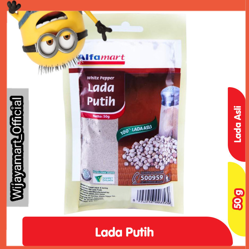 

Alfamart Lada Putih Refill 50 g