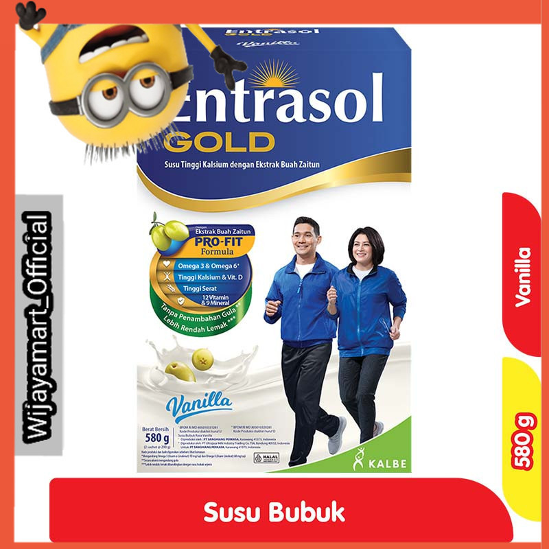 

Entrasol Gold Susu Bubuk Nutrisi Dewasa Vanila 580 g