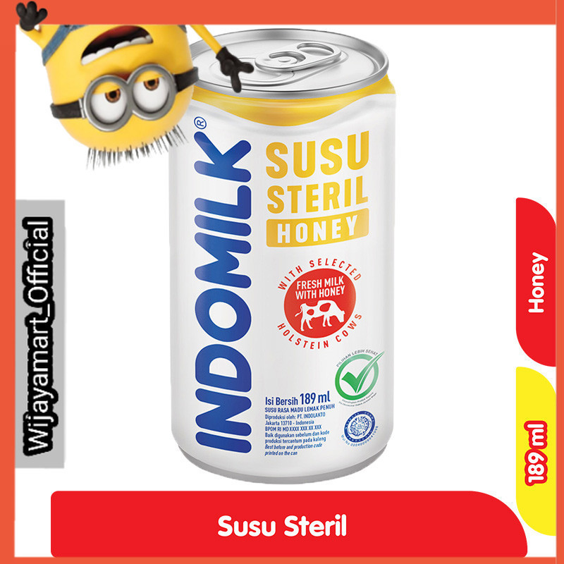 

Indomilk Susu Steril Madu 189 ml