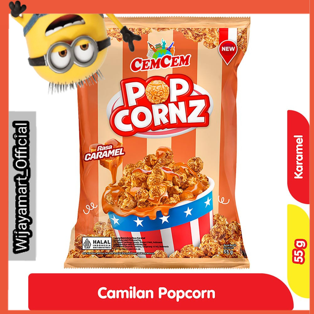 

CemCem Popcorn Karamel 55 g