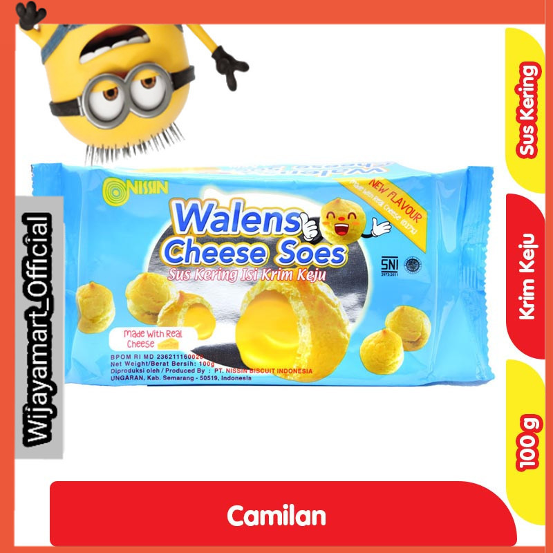 

Nissin Walens Sus Krim Keju 100 g