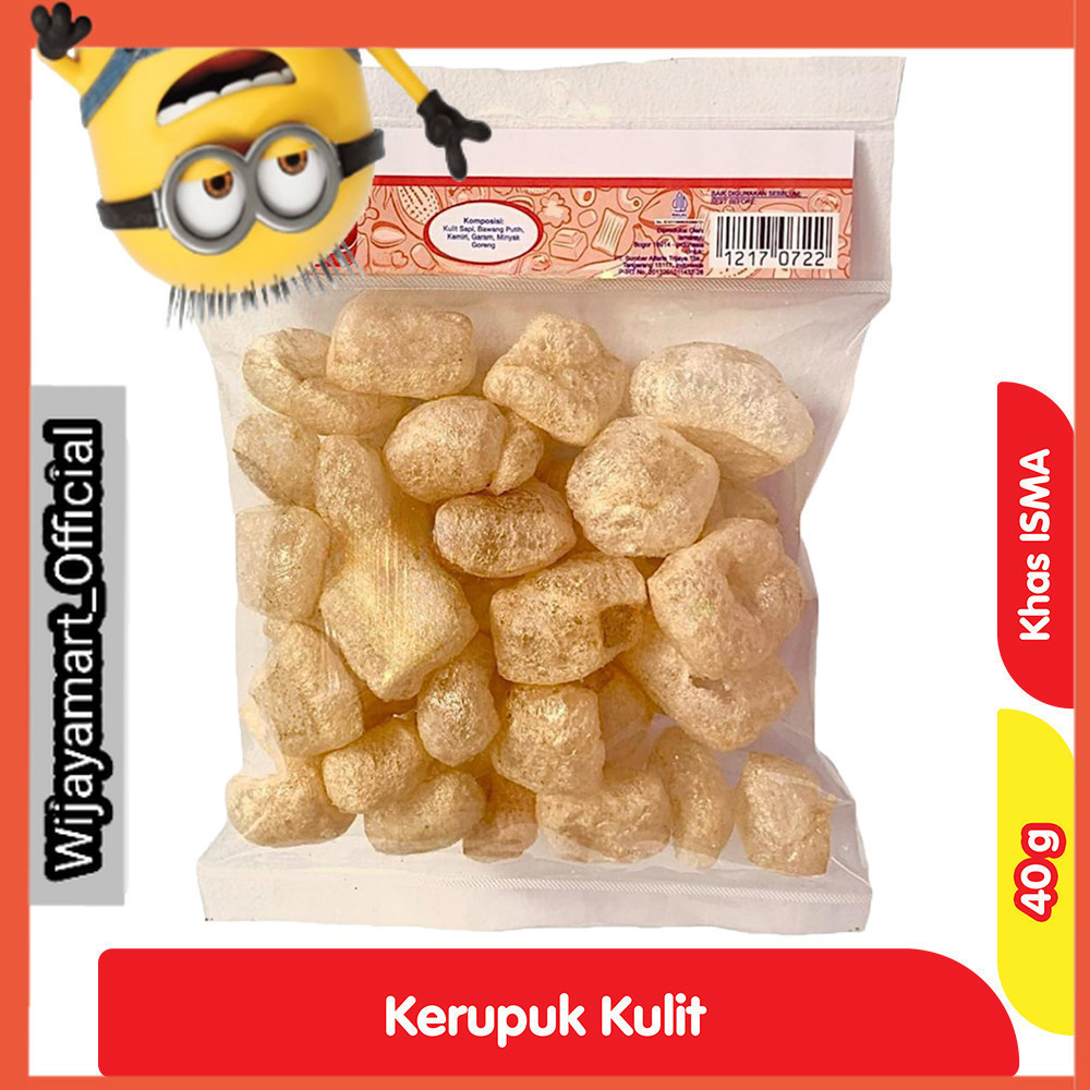 

Alfamart Kerupuk Kulit Asli Khas ISMA 40 g