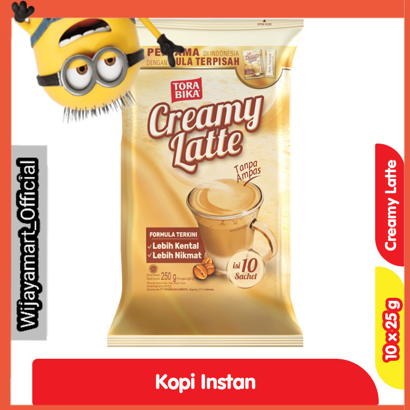

Torabika Creamy Latte 10 x 25 g