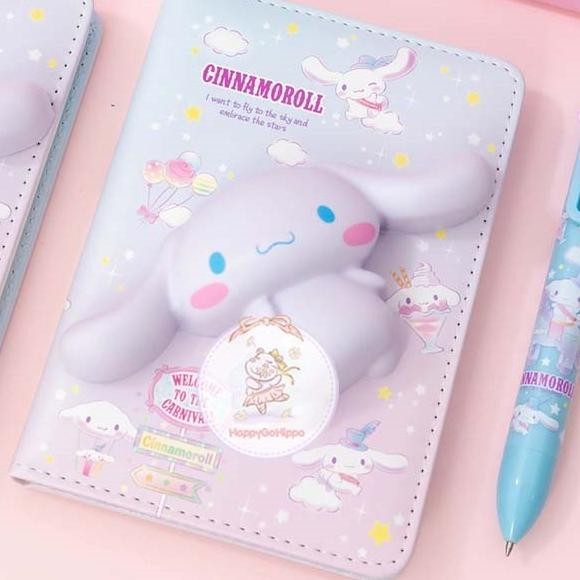

Sale Buku Agenda Sanrio Squish Super Lucu/ Cinnamoroll/ Buku Cinnamoroll