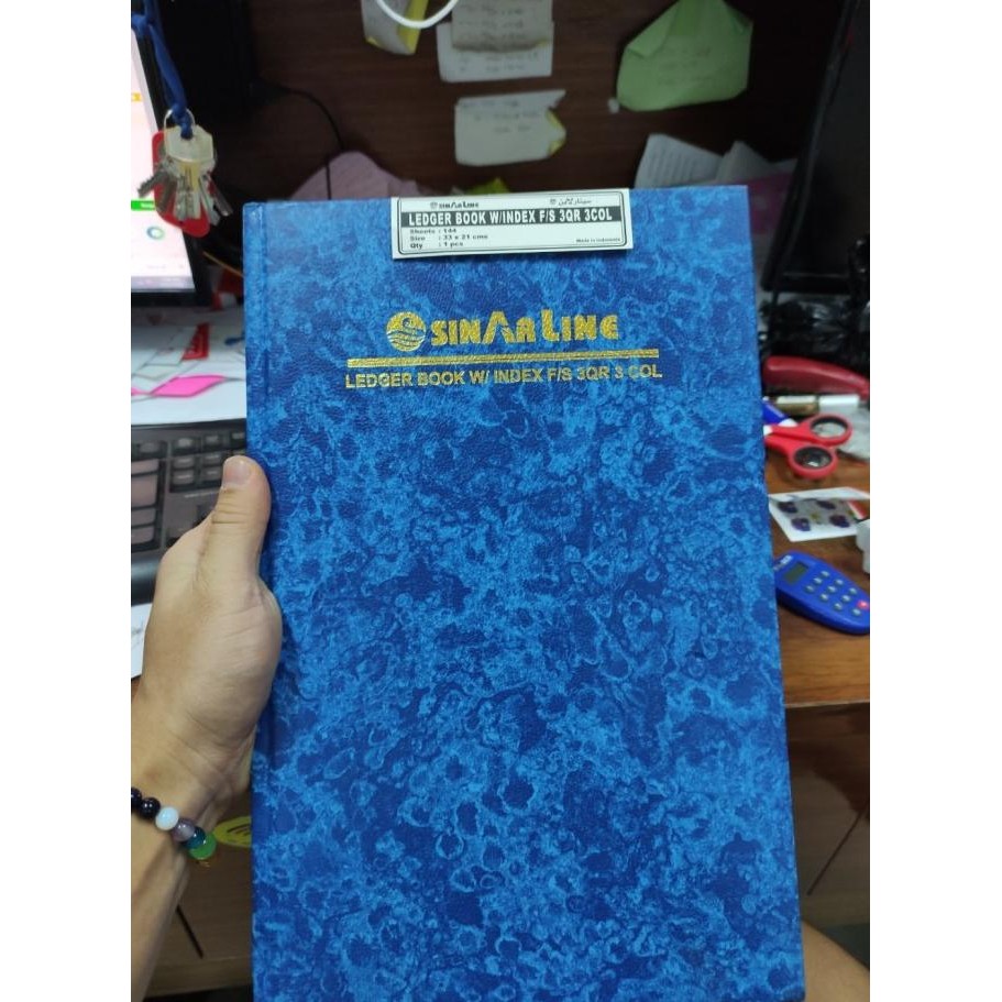 

Sale Buku Kas Folio Sisa Export 200 Lembar Sinar Line Ledger Book