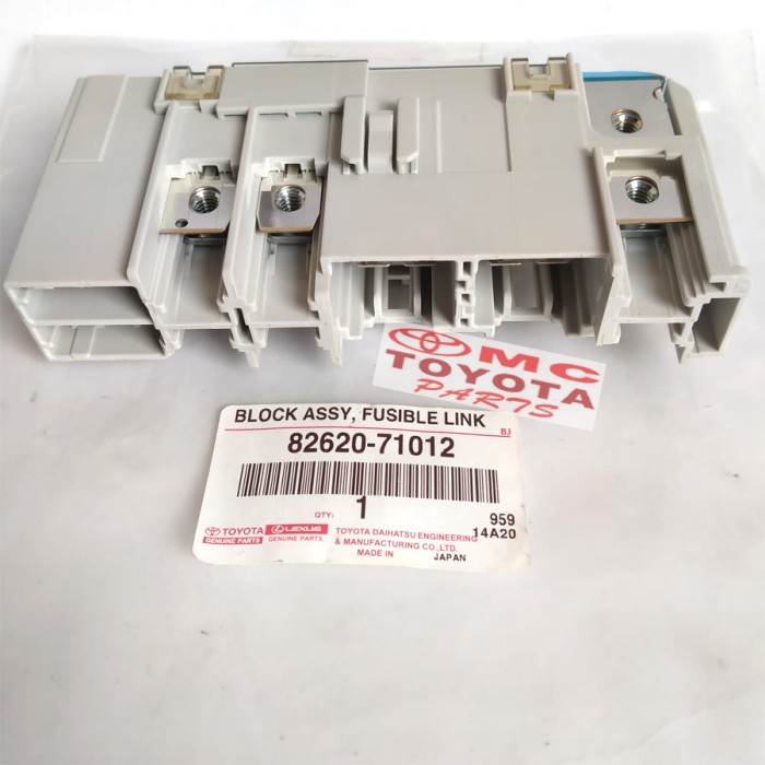 Unik Block Fusible Link Kotak Sekring Fuse Box Innova Fortuner 82620-71012