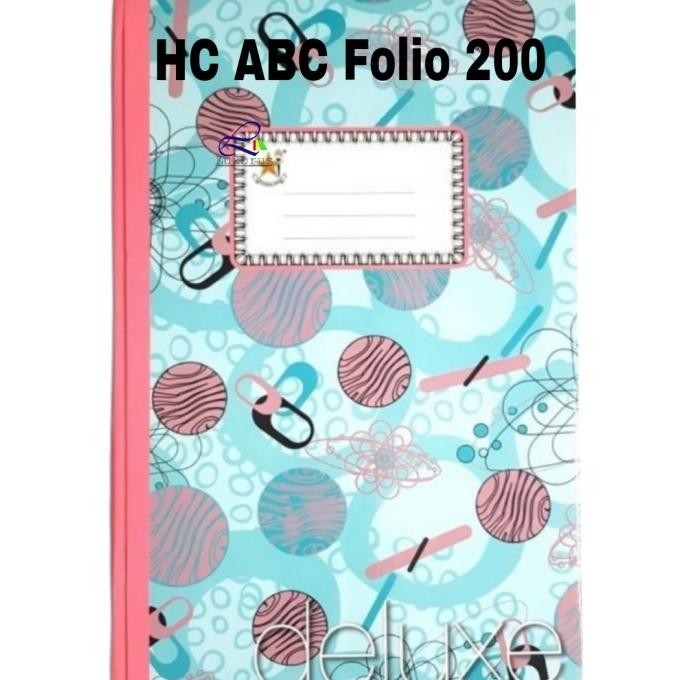 

Sale Buku Tulis Hardcover Abc Folio 200 Lembar