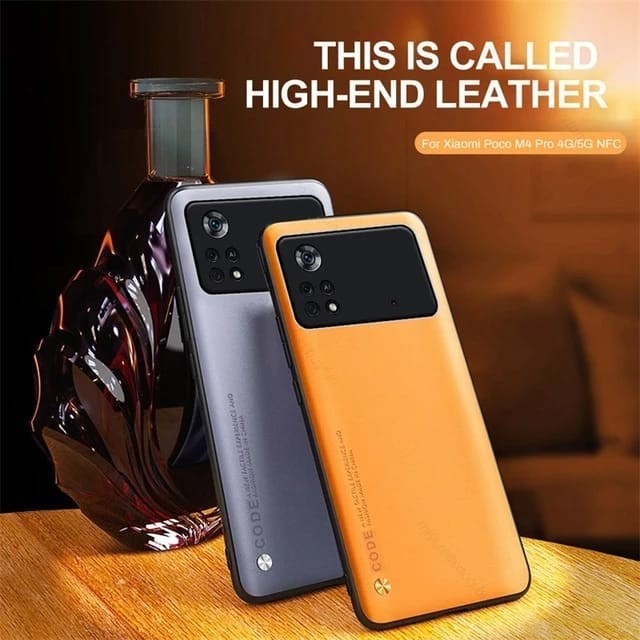 POCO M4 PRO 4G SOFT CASE VEGAN LEATHER