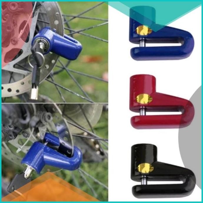 Gembok Cakram Motor dan Sepeda Motor Lock Anti Maling 140BZ4 onderdil