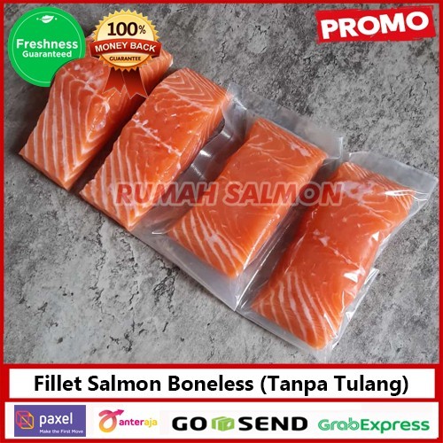 

Fillet Ikan Salmon Segar - Fresh Sasimi Grade Tassal Australia