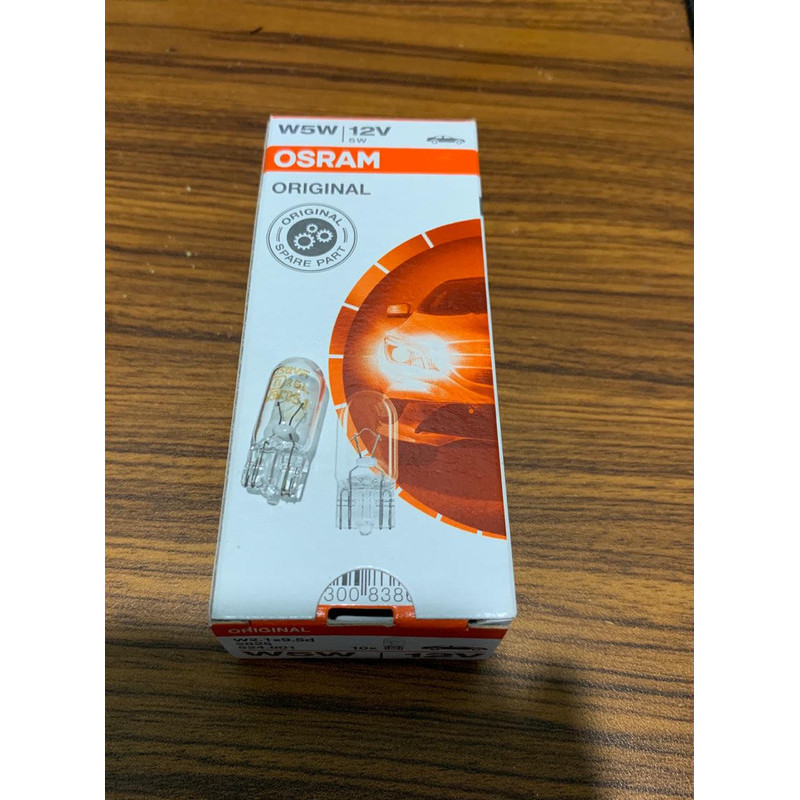 bohlam lampu senja depan Chevrolet spark 2012- T10 W5W Osram ORI
