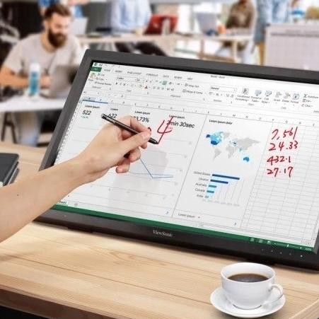 NEW Monitor VIEWSONIC 24 Inch TD2423 IR Touchscreen