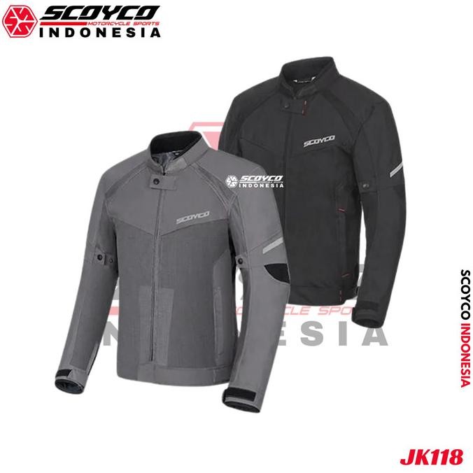 TERBARU - Jaket Touring Protektor Mesh Riding Jacket Scoyco JK118