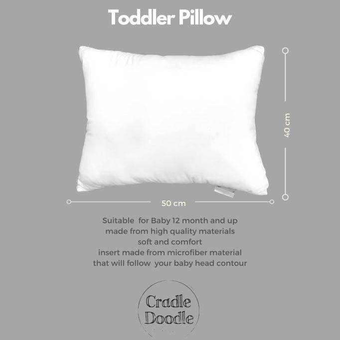 Cradle Doodle Toddler Pillow