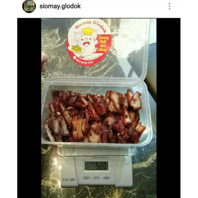 

Babi Chasio Madu/ Babi Merah/ Charsiu