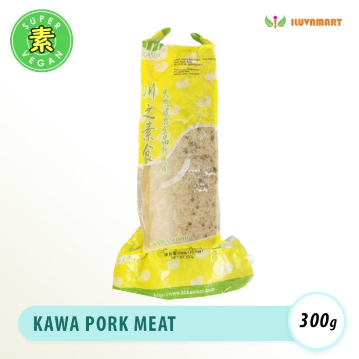 

Kawa Pork Meat Vegan / Su San Chen Rou / Sam Can Vegetarian 300 Gr