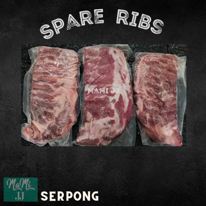 

Bali Pork Spare Ribs Whole Loaf/Spare Ribs Bali Utuh/Iga Babi Utuh