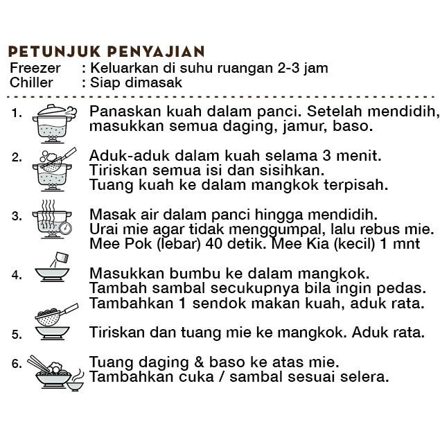 

Pork Bak Chor Mee (Frozen)