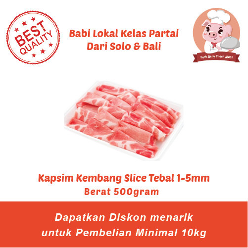 

Kapsim Slice - Pork Shoulder Slice Untuk Bbq Ukuran 500Gram