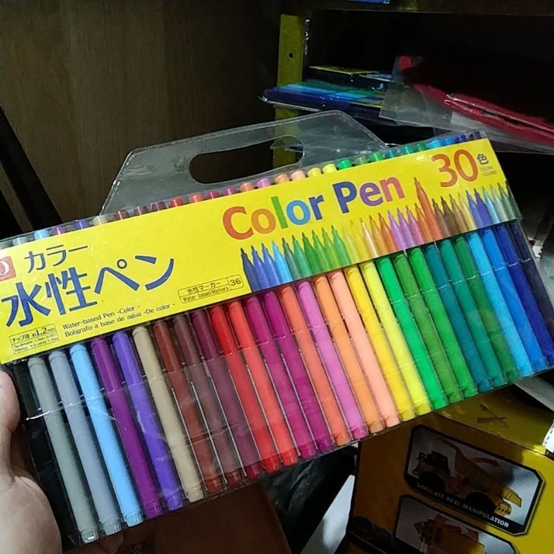 

DAISO color pen 30pc spidol mewarnai anak anak KR0774