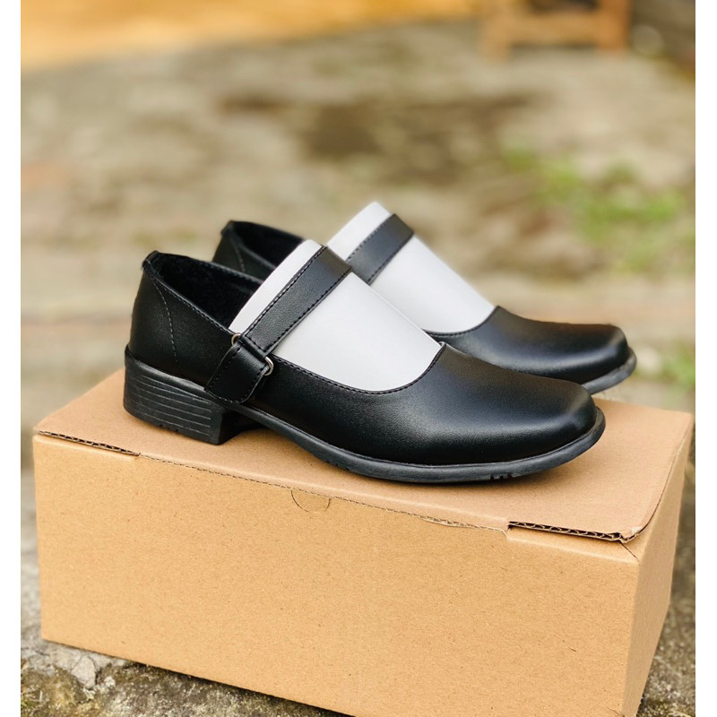 Pantofel Wanita sepatu pantofel wanita hak 3cm sepatu kantor sepatu sekolah wanita