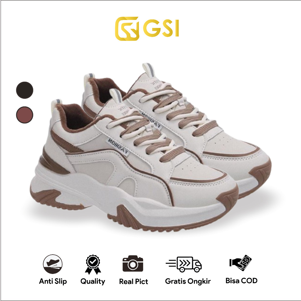 Sepatu Casual Terbaru GSI Chaewon 1313 "BEST SELLER" Sepatu wanita Shoes Sepatu Sneakers Wanita
