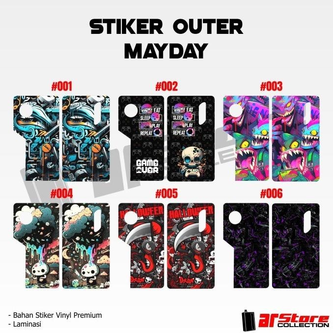 STIKER OUTER PANEL MAYDAY AIO MULTI JAYA FURNITURE