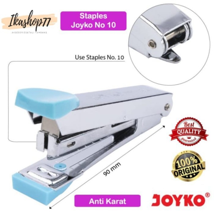 

Terbaru Staples Joyko Hekter Stapler Steples Cekrekan Alat Tulis Kantor 100% ori